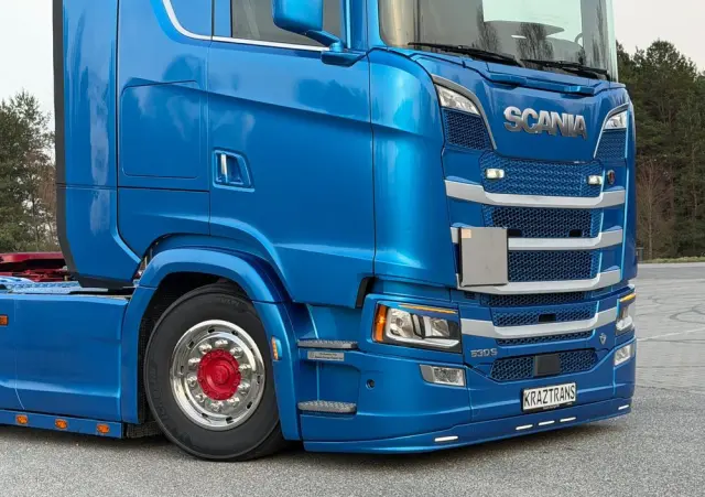 SCANIA 530s Pusher 6x2/4 oś skretna twinsteer v8 scania perfekcyjny stan pełna możliwa opcja 