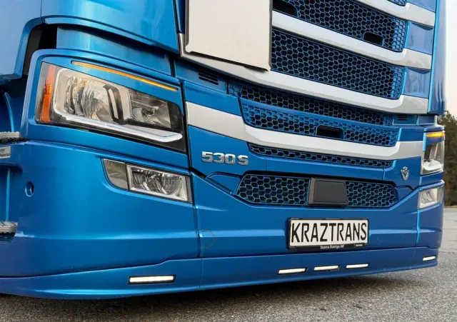 SCANIA 530s Pusher 6x2/4 oś skretna twinsteer v8 scania perfekcyjny stan pełna możliwa opcja 