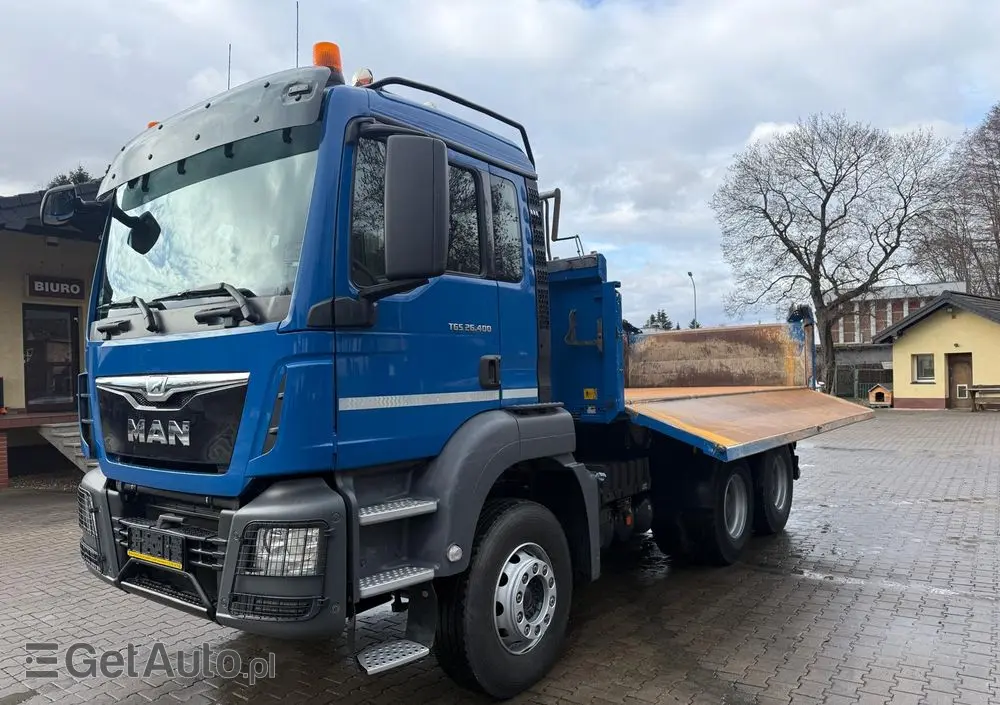 MAN 26.400 TGS wywrotka 6x4, 3-str. MEILLER, BORDMATIC, 270 t.km., MANUAL! 