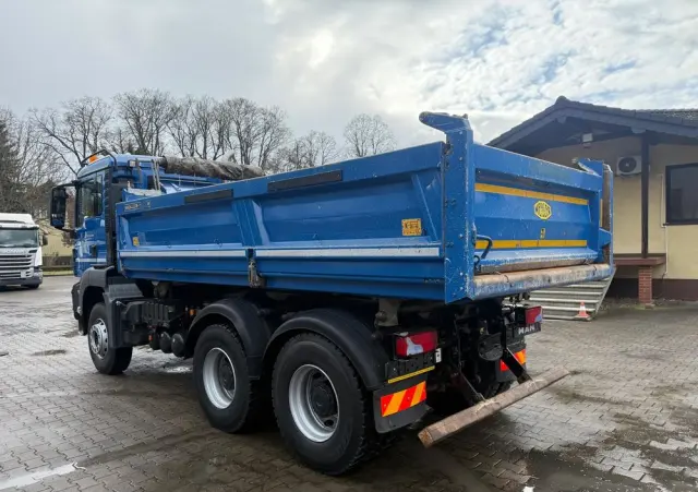 MAN 26.400 TGS wywrotka 6x4, 3-str. MEILLER, BORDMATIC, 270 t.km., MANUAL! 