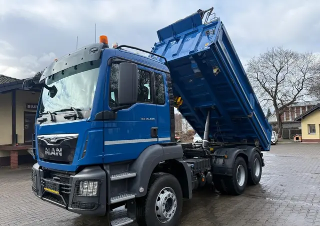MAN 26.400 TGS wywrotka 6x4, 3-str. MEILLER, BORDMATIC, 270 t.km., MANUAL! 