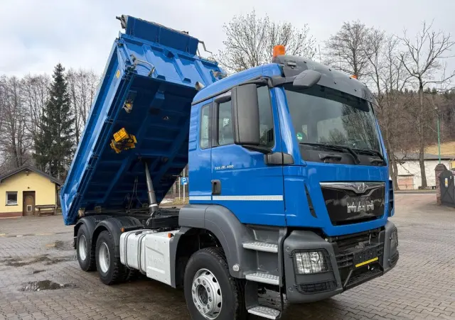MAN 26.400 TGS wywrotka 6x4, 3-str. MEILLER, BORDMATIC, 270 t.km., MANUAL! 