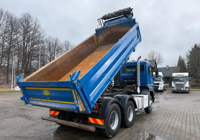 MAN 26.400 TGS wywrotka 6x4, 3-str. MEILLER, BORDMATIC, 270 t.km., MANUAL! 