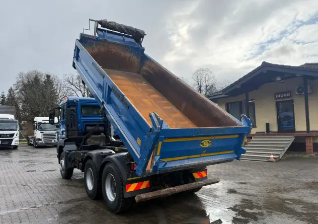 MAN 26.400 TGS wywrotka 6x4, 3-str. MEILLER, BORDMATIC, 270 t.km., MANUAL! 