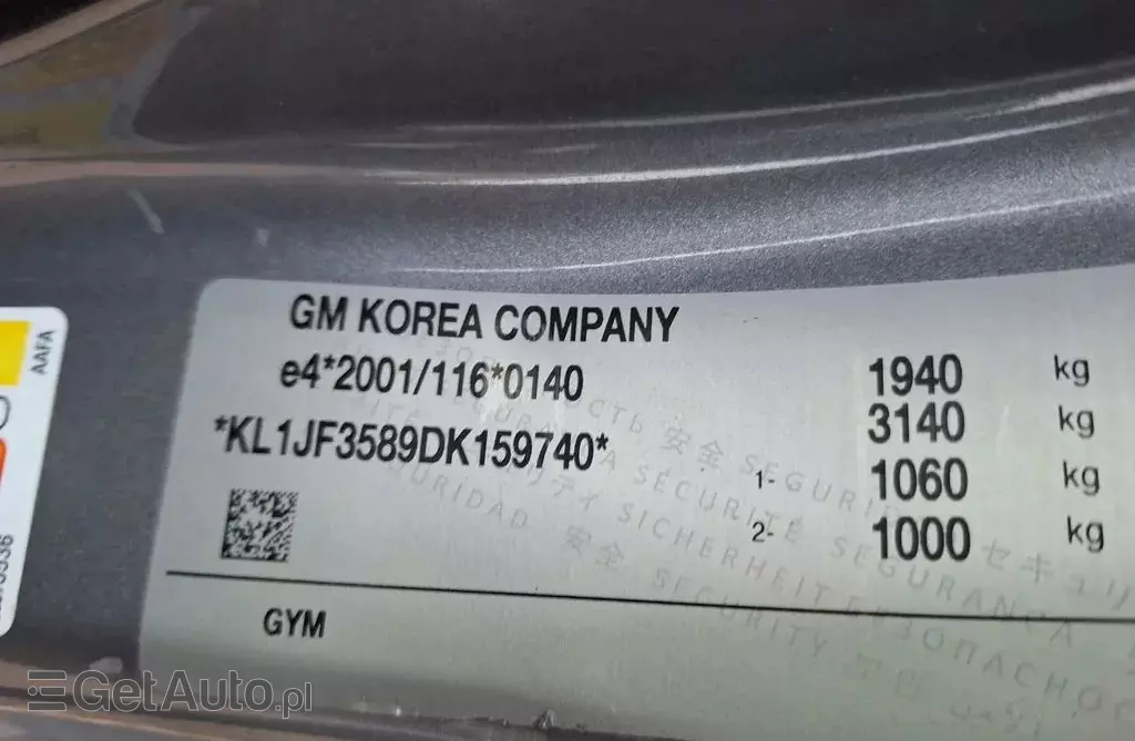 CHEVROLET Cruze 1.4 Turbo (140 KM)