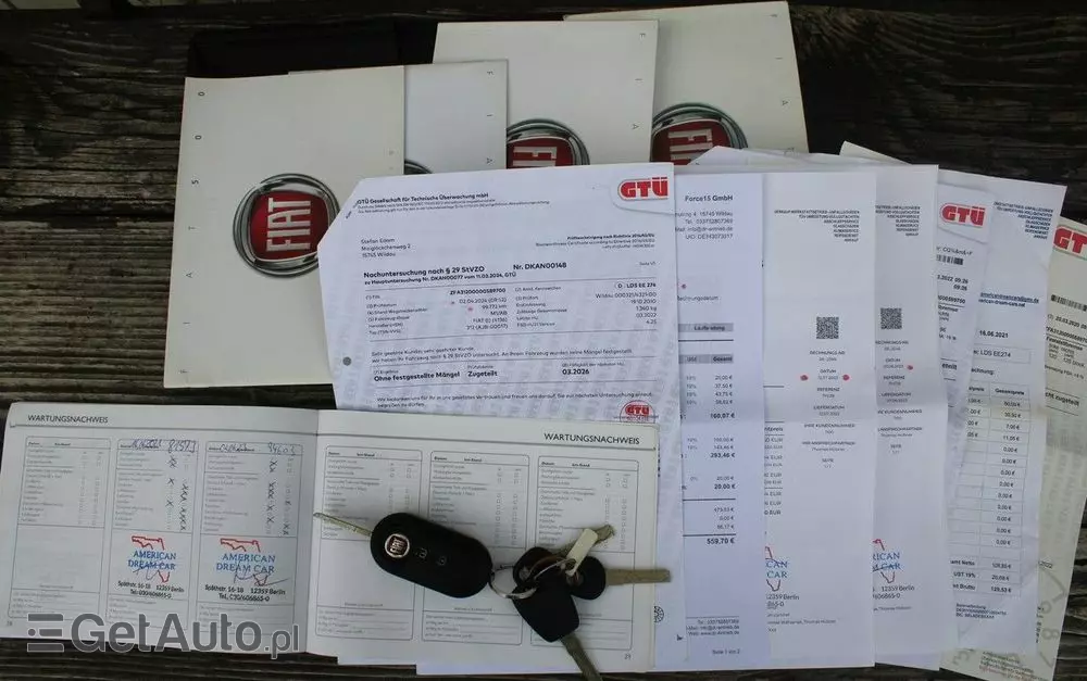 FIAT 500 1.2 8V Dualogic Lounge