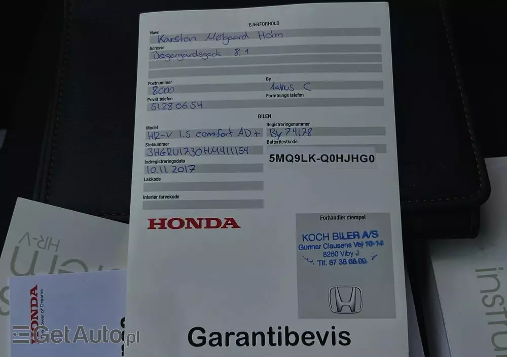 HONDA HR-V 1.5 i-VTEC Comfort