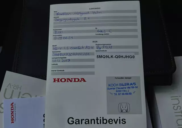 HONDA HR-V 1.5 i-VTEC Comfort