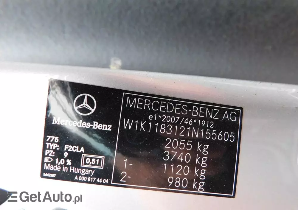 MERCEDES-BENZ CLA 200 d 8G-DCT