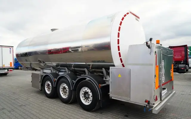 MAGYAR CYSTERNA SPOŻYWCZA / 30 000 L / OŚ PODNOSZONA / OŚ SKRĘTNA / 