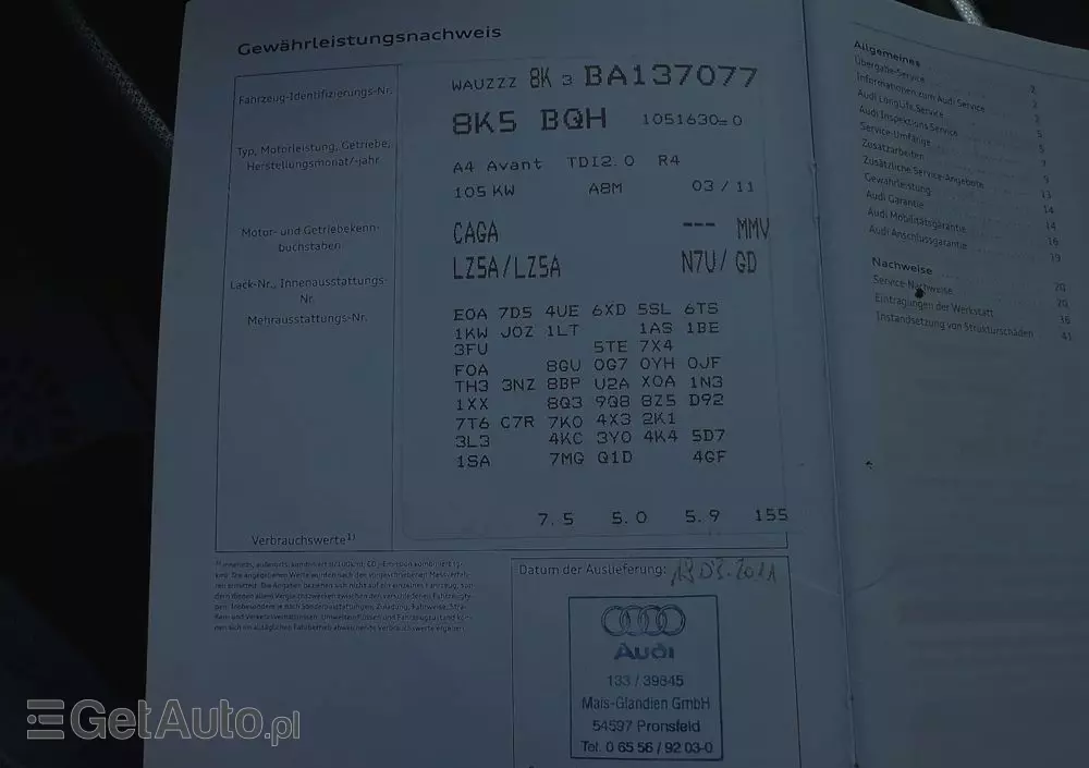 AUDI A4 2.0 TDI Multitronic