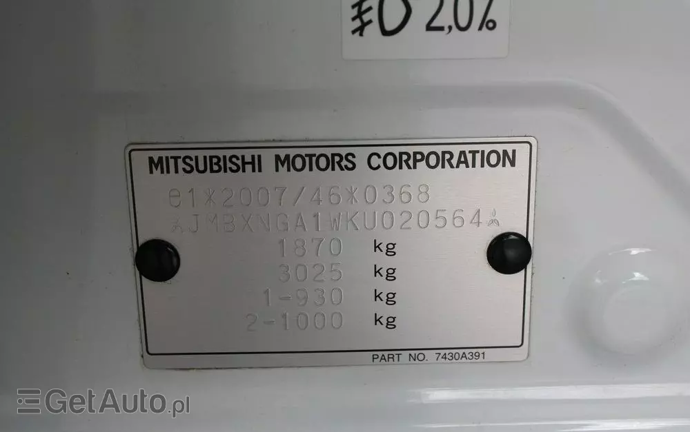 MITSUBISHI ASX 