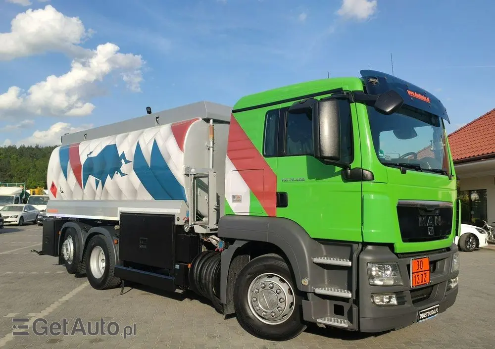 MAN TGA 26.400 Autocysterna z Dystrybucją Ważne TDT 