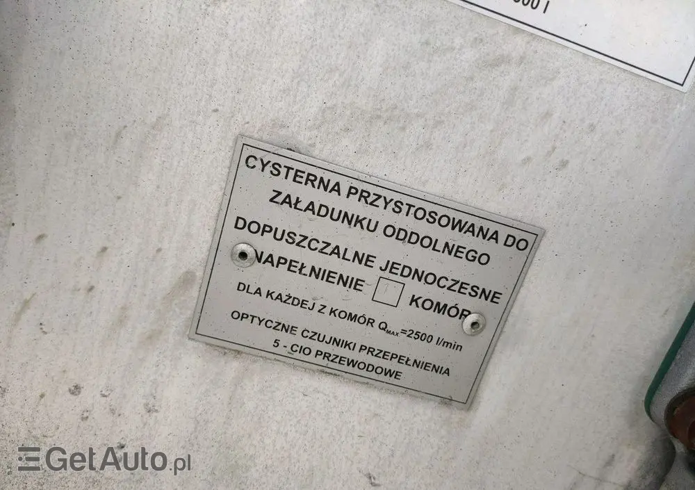MAN TGA 26.400 Autocysterna z Dystrybucją Ważne TDT 