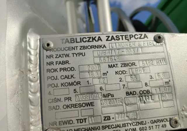 MAN TGA 26.400 Autocysterna z Dystrybucją Ważne TDT 