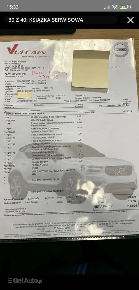 VOLVO XC 60 D4 Inscription