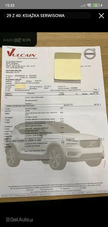 VOLVO XC 60 D4 Inscription