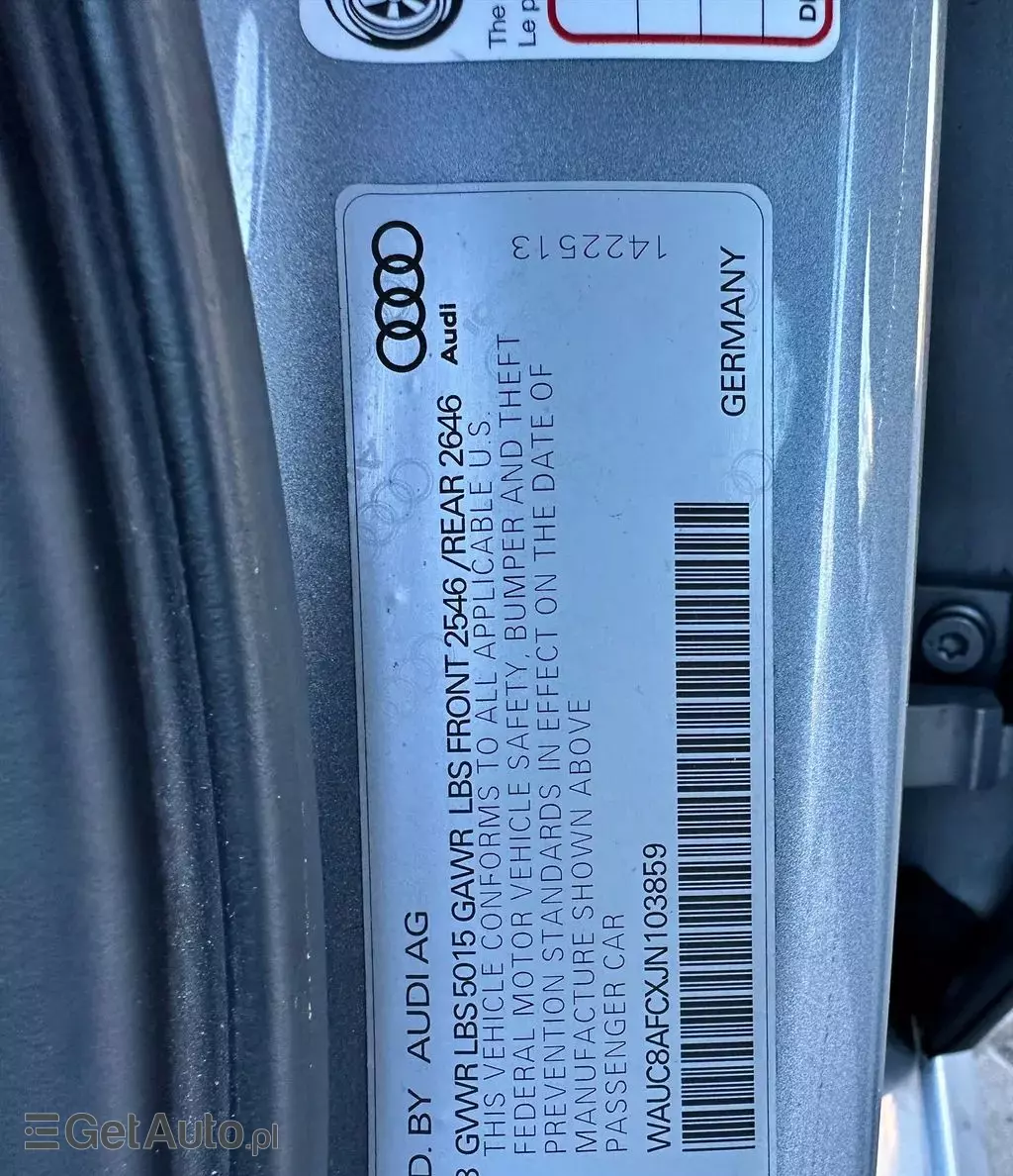 AUDI A6 2.0 TFSI (252 KM) quattro S tronic