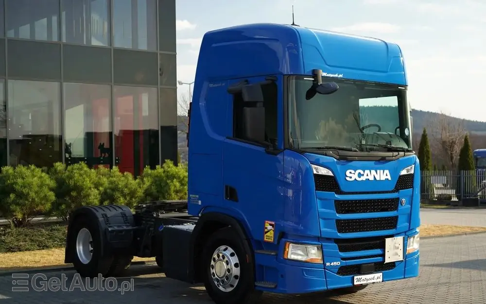 SCANIA R 450 / PEŁNY ADR /  RETARDER / KLIMATYZACJA POSTOJOWA / ALUFELGI 