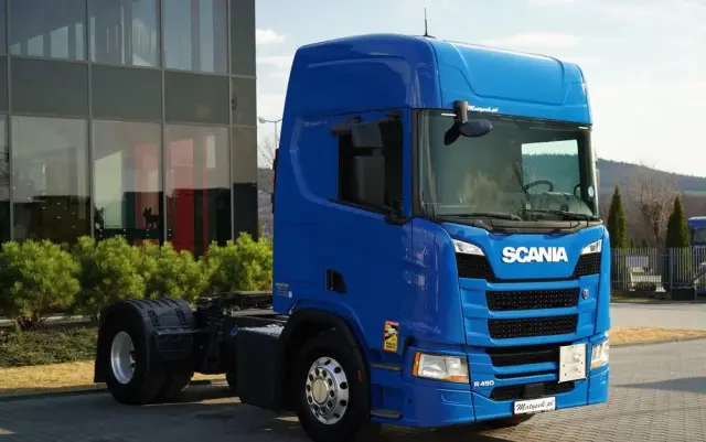 SCANIA R 450 / PEŁNY ADR /  RETARDER / KLIMATYZACJA POSTOJOWA / ALUFELGI 