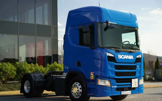 SCANIA R 450 / PEŁNY ADR /  RETARDER / KLIMATYZACJA POSTOJOWA / ALUFELGI 