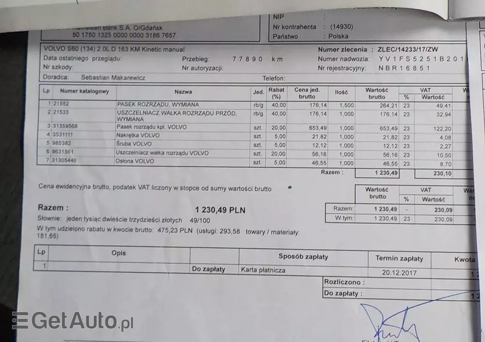 VOLVO S60 D3 Momentum