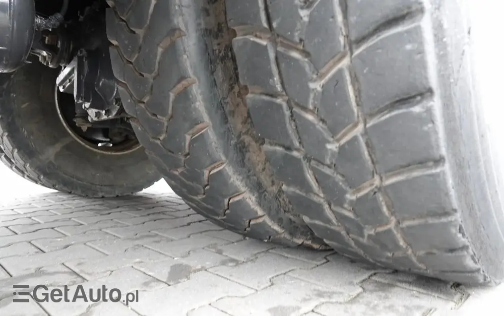 RENAULT C 380 / 6x4 / WYWROTKA 3 STRONNA  + HDS FASSI F135 / HYDROBURTA / EURO 6 / STEROWANIE RADIOWE / ROTATOR / BORDMATIC 