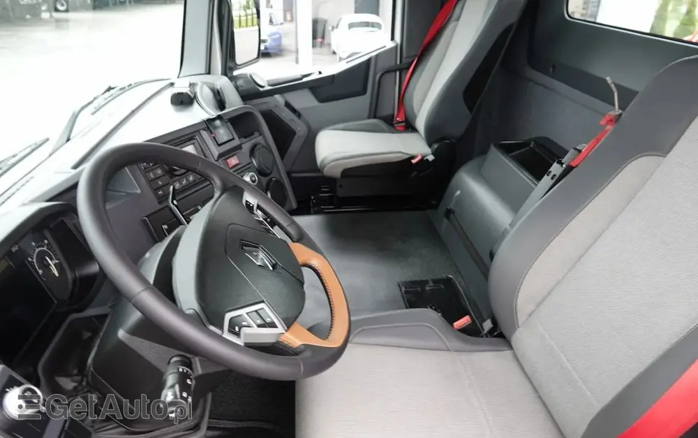 RENAULT C 380 / 6x4 / WYWROTKA 3 STRONNA  + HDS FASSI F135 / HYDROBURTA / EURO 6 / STEROWANIE RADIOWE / ROTATOR / BORDMATIC 