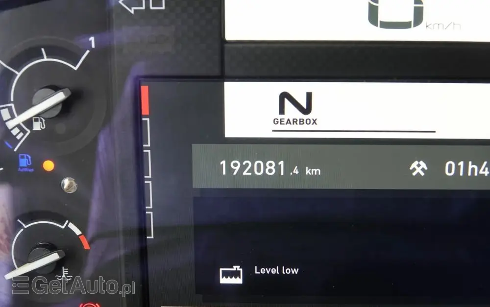 RENAULT C 380 / 6x4 / WYWROTKA 3 STRONNA  + HDS FASSI F135 / HYDROBURTA / EURO 6 / STEROWANIE RADIOWE / ROTATOR / BORDMATIC 