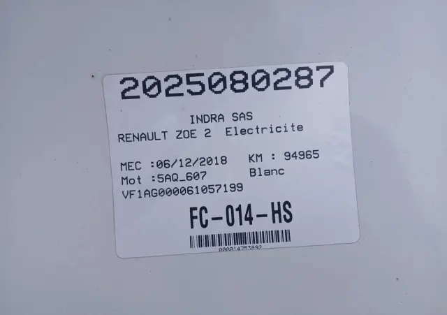 RENAULT Zoe R110 Z.E 40 Intens