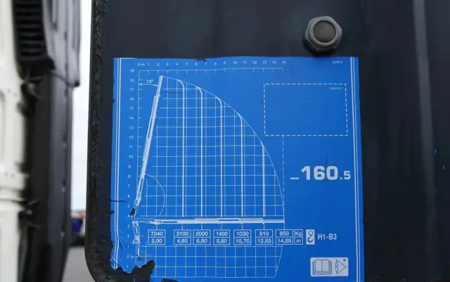 DAF XF 105.510 / CIĄGNIK SIODŁOWY PUSHER /  + HDS COPMA 160.5 / WYSÓW - 13 M / UDŹWIG - 7  040 KG / SPROWADZONY 