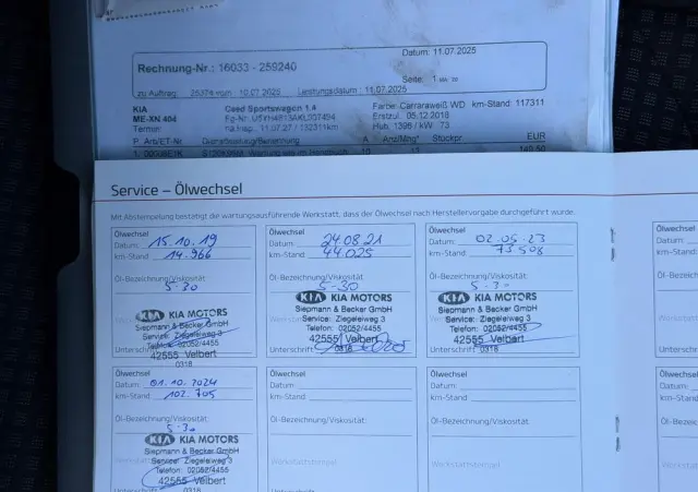 KIA Ceed 1.4 L Business Line Plus