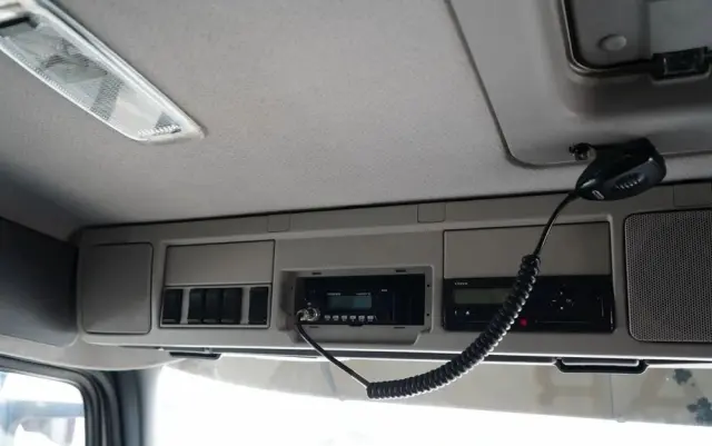 VOLVO FM 450 /  ZESTAW SKRZYNIOWY / HDS PALFINGER PK 16001-K / ROTATOR / WIDŁY / PRZYCZEPA / MANUAL / 