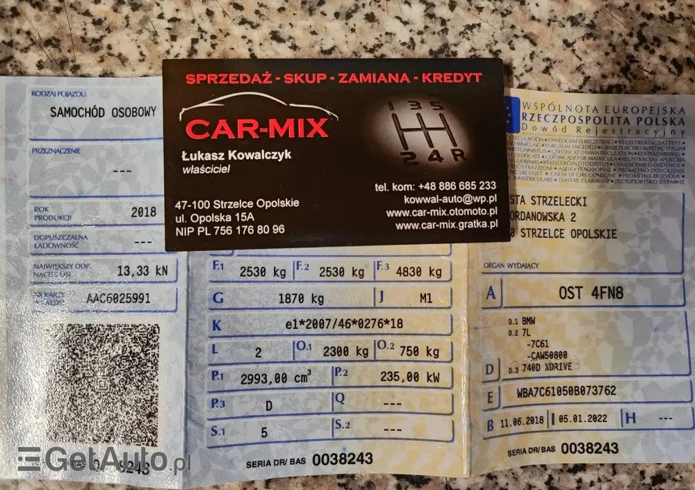 BMW Seria 7 740d xDrive sport