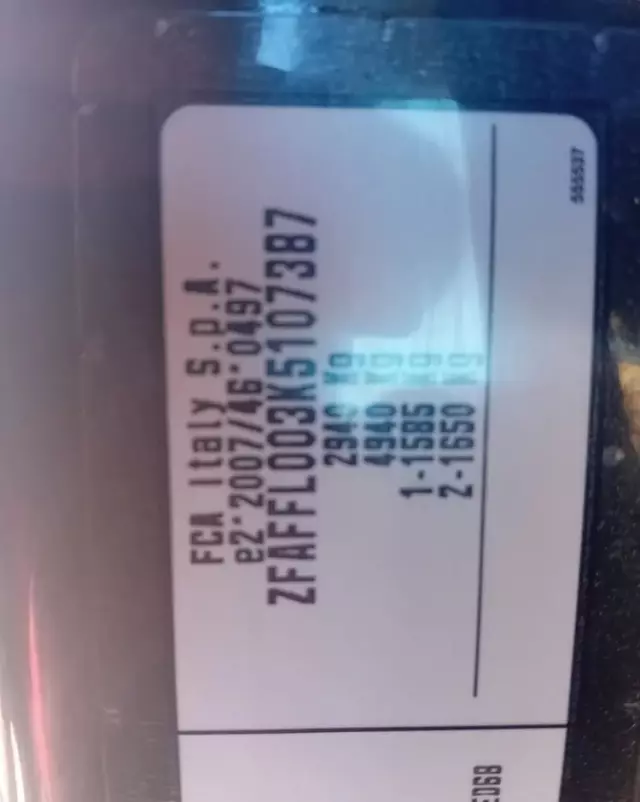 FIAT Talento Brygadówka 