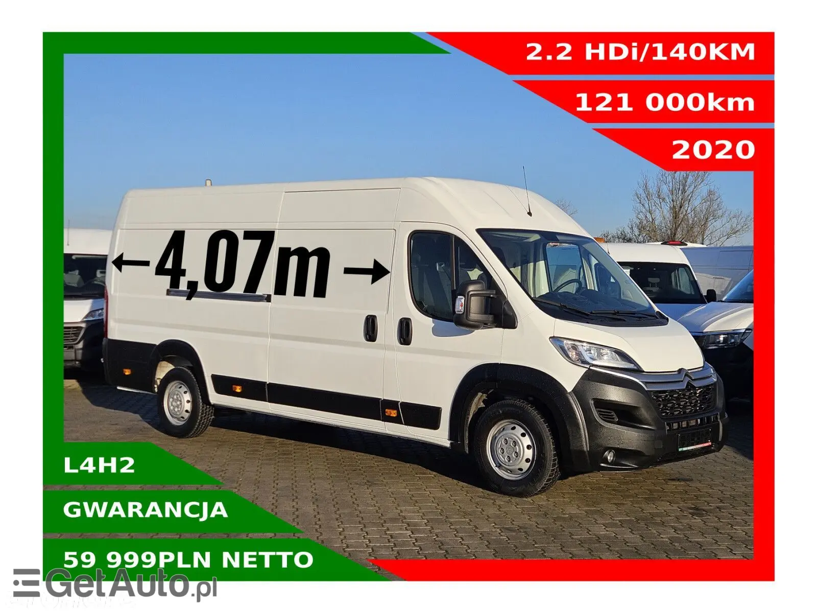 CITROËN Jumper 35+ L4H2 Control