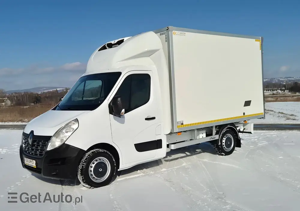 RENAULT MASTER 2.3 DCI 131KM CHŁODNIA ZANOTTI Z350S SALON PL I-WŁAŚCICIEL 2019R 