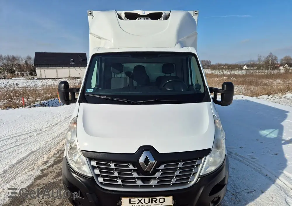 RENAULT MASTER 2.3 DCI 131KM CHŁODNIA ZANOTTI Z350S SALON PL I-WŁAŚCICIEL 2019R 