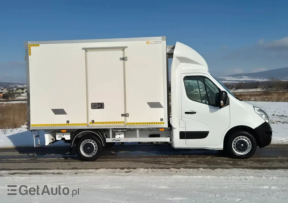 RENAULT MASTER 2.3 DCI 131KM CHŁODNIA ZANOTTI Z350S SALON PL I-WŁAŚCICIEL 2019R 