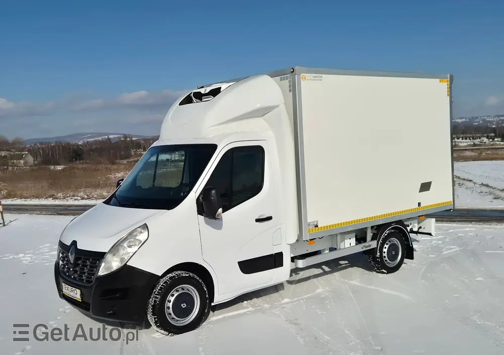 RENAULT MASTER 2.3 DCI 131KM CHŁODNIA ZANOTTI Z350S SALON PL I-WŁAŚCICIEL 2019R 