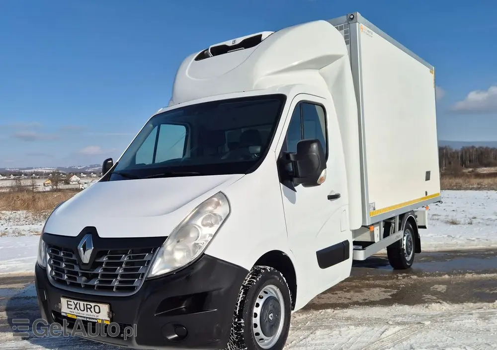 RENAULT MASTER 2.3 DCI 131KM CHŁODNIA ZANOTTI Z350S SALON PL I-WŁAŚCICIEL 2019R 