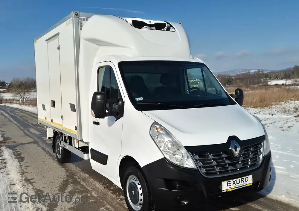 RENAULT MASTER 2.3 DCI 131KM CHŁODNIA ZANOTTI Z350S SALON PL I-WŁAŚCICIEL 2019R 