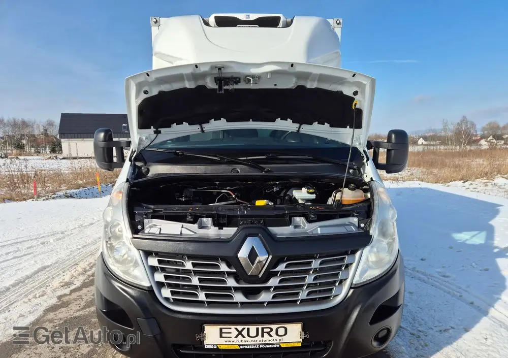 RENAULT MASTER 2.3 DCI 131KM CHŁODNIA ZANOTTI Z350S SALON PL I-WŁAŚCICIEL 2019R 