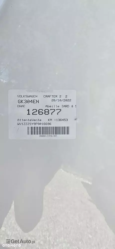 VOLKSWAGEN Crafter 