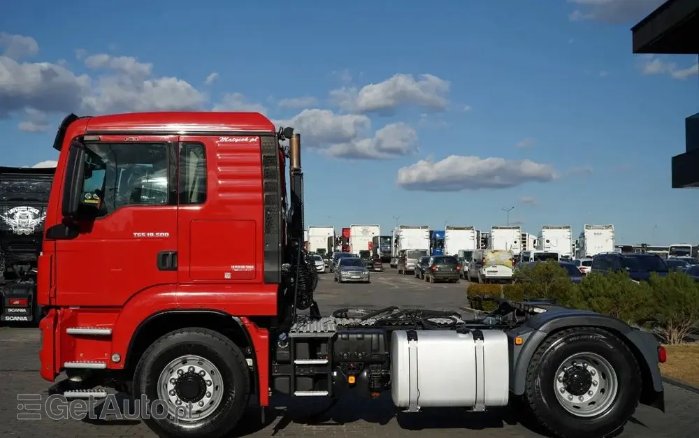MAN TGS 18.500 / 4x4 / HYDRAULIKA / HYDRODRIVE / NISKA KABINA / EURO 6 / 