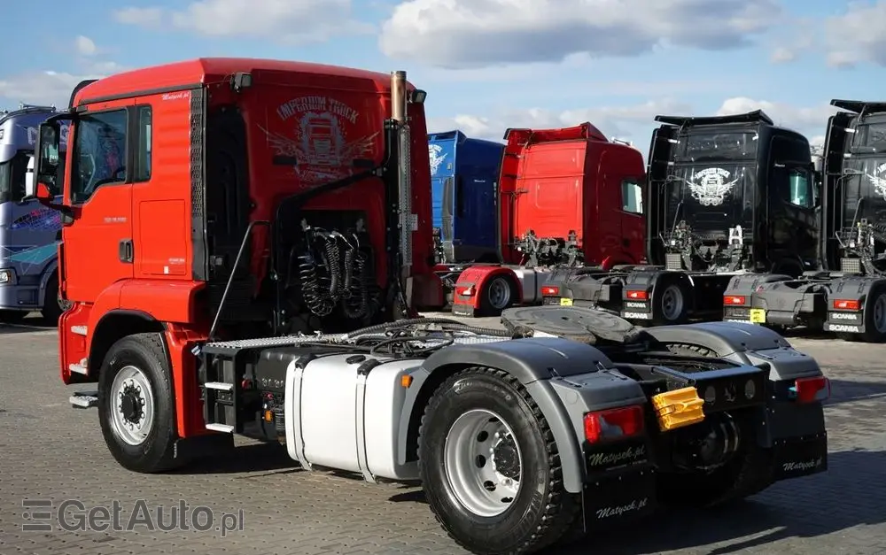 MAN TGS 18.500 / 4x4 / HYDRAULIKA / HYDRODRIVE / NISKA KABINA / EURO 6 / 