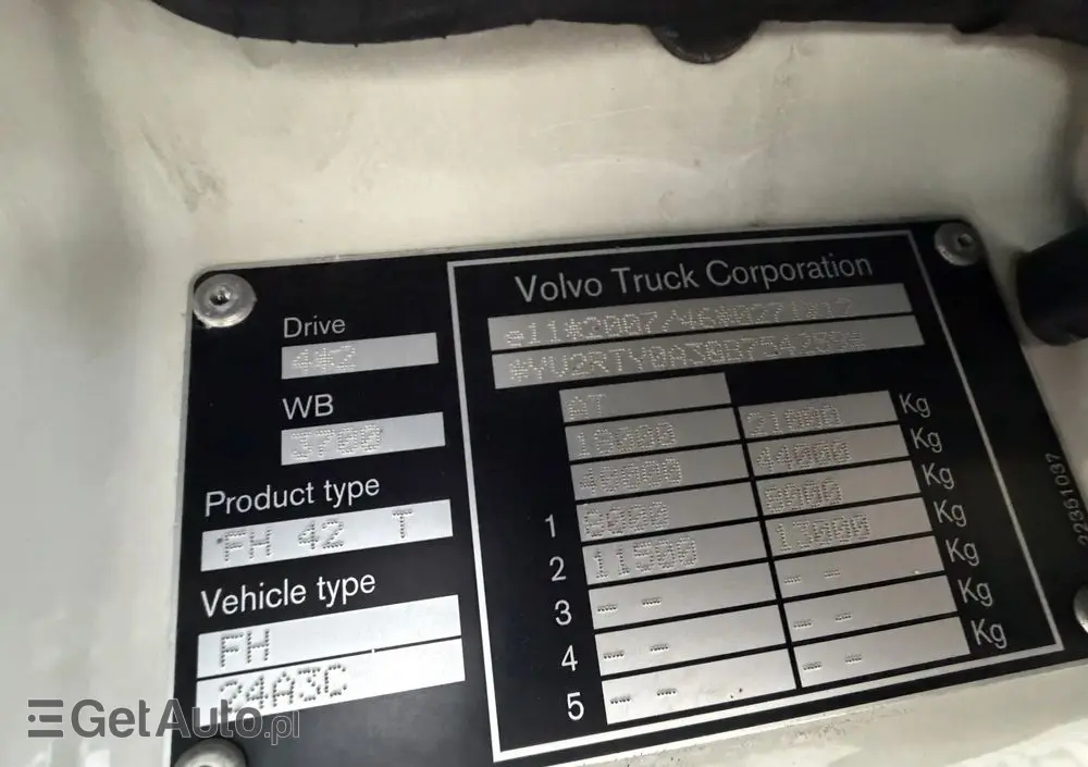 VOLVO FH460 z Austrii kabina XL nowa hydraulika 600Tkm oryginalnego przebiegu 