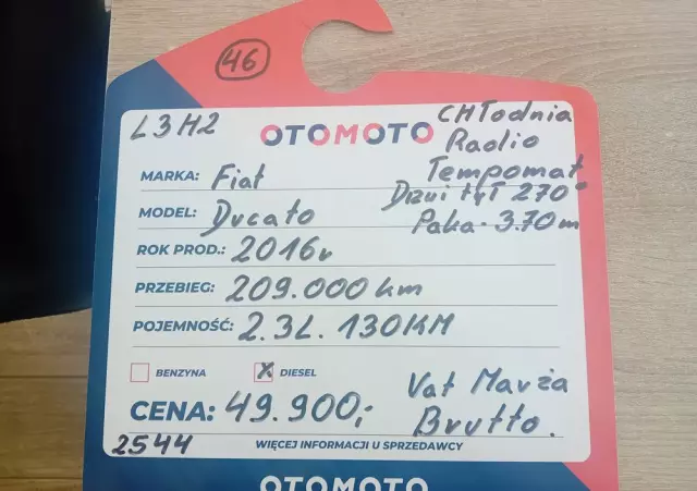 FIAT Ducato Chłodnia 