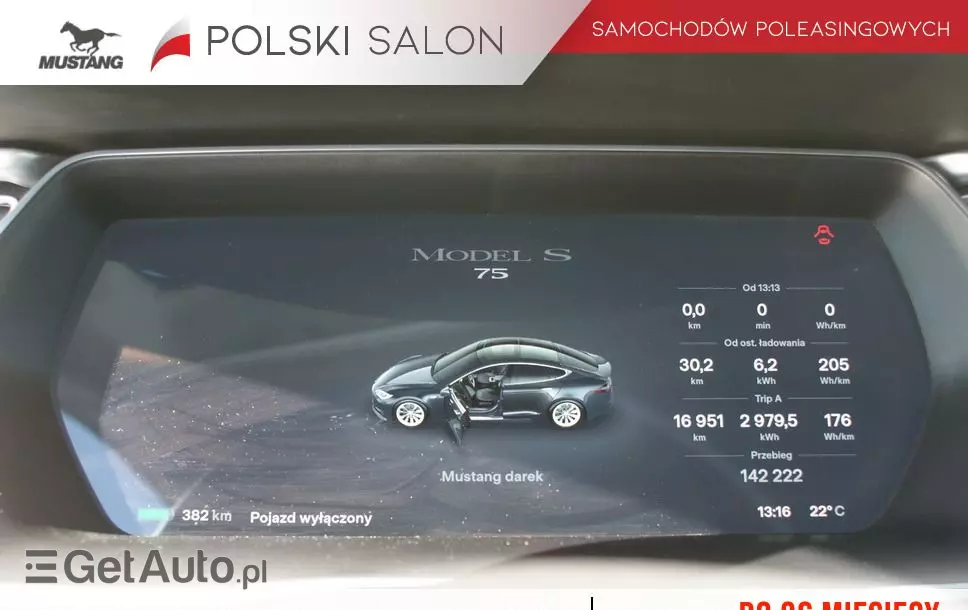 TESLA Model S Standard Reichweite