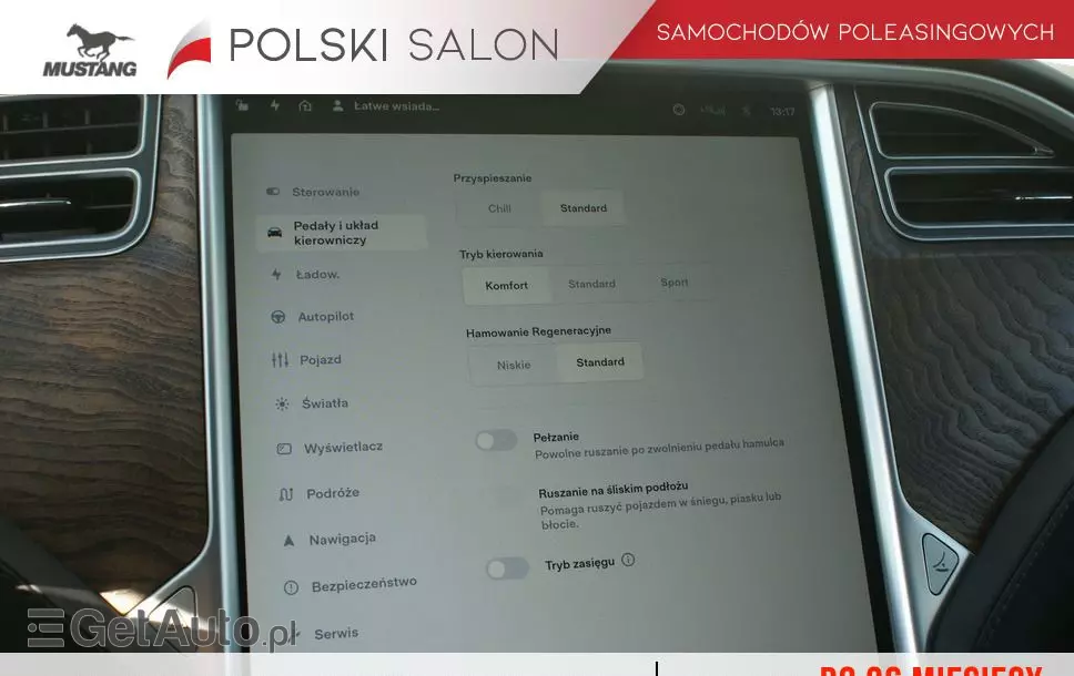 TESLA Model S Standard Reichweite